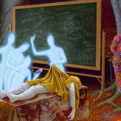 История мифических существ в картинах Адриана Кокса