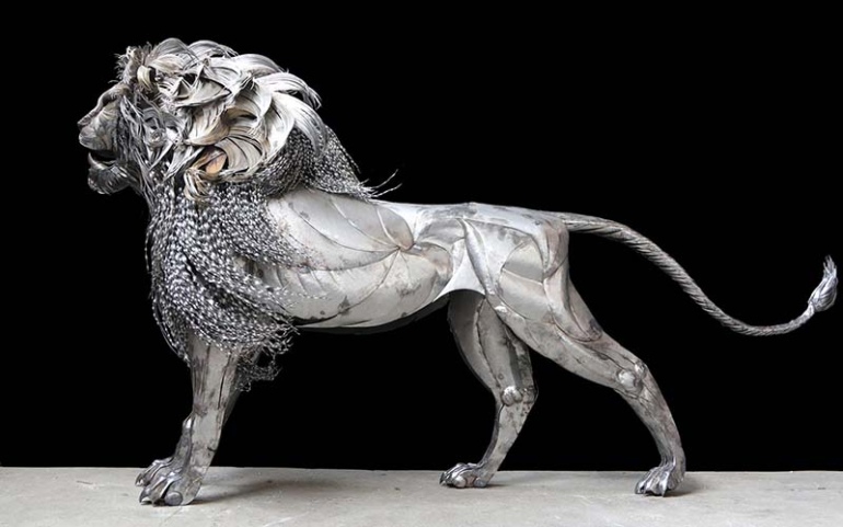 Металлические звери: скульптуры Сельчука Йылмаза